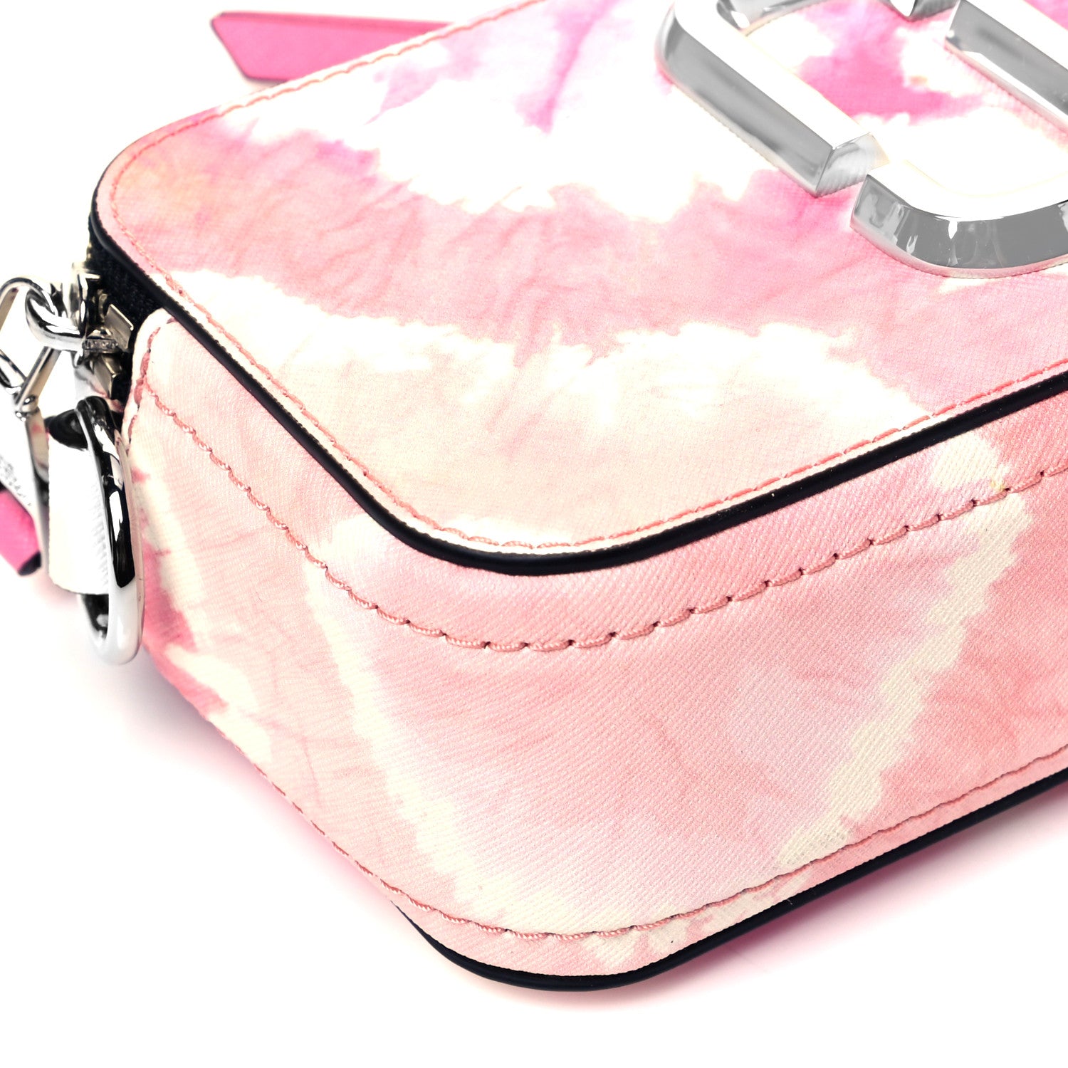 MARC JACOBS 財布 THE SNAPSHOT TIE DYE Marc Jacobs Saffiano Tie Dye Small Snapshot Camera Bag Pink