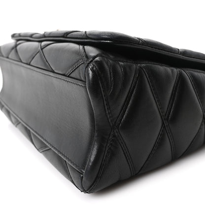 Louis Vuitton Lambskin Malletage GO-14 MM Black 10 of 10