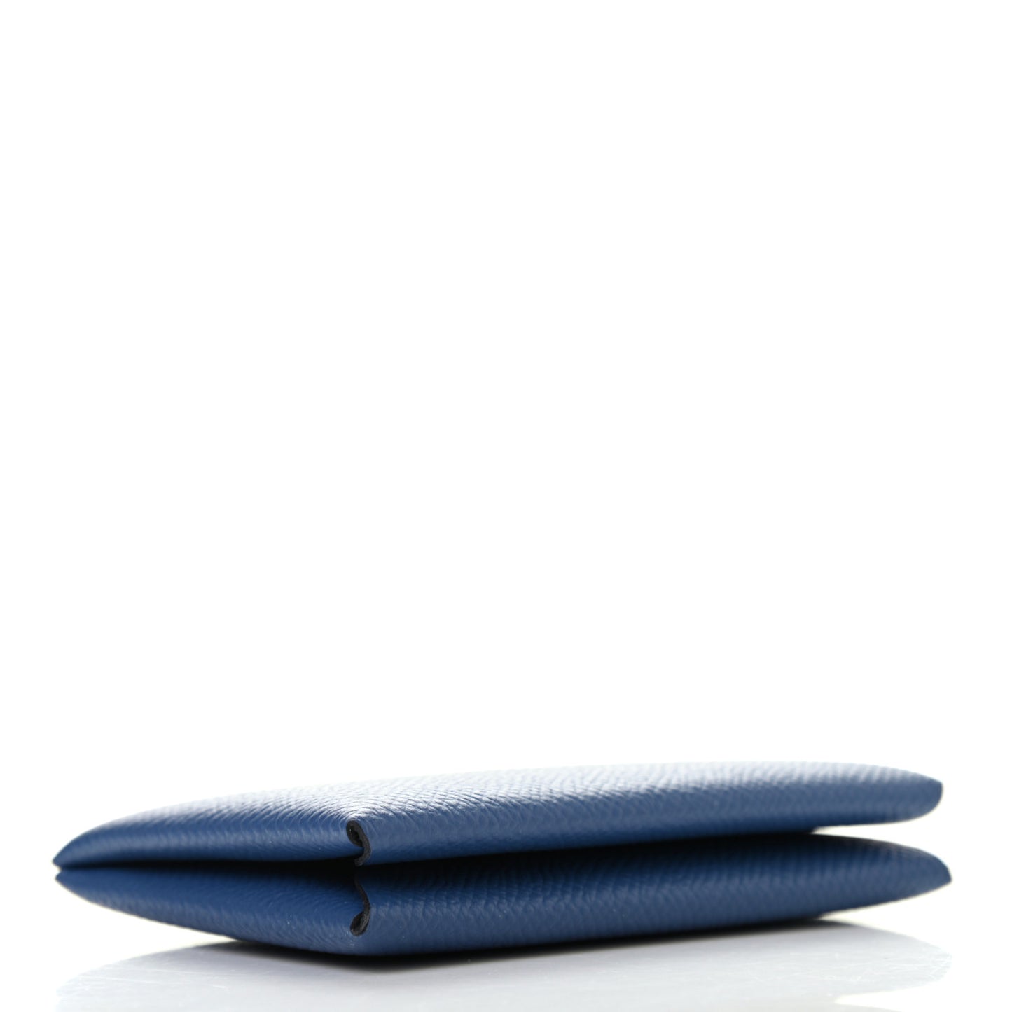 Epsom Calvi Card Case Bleu Agate