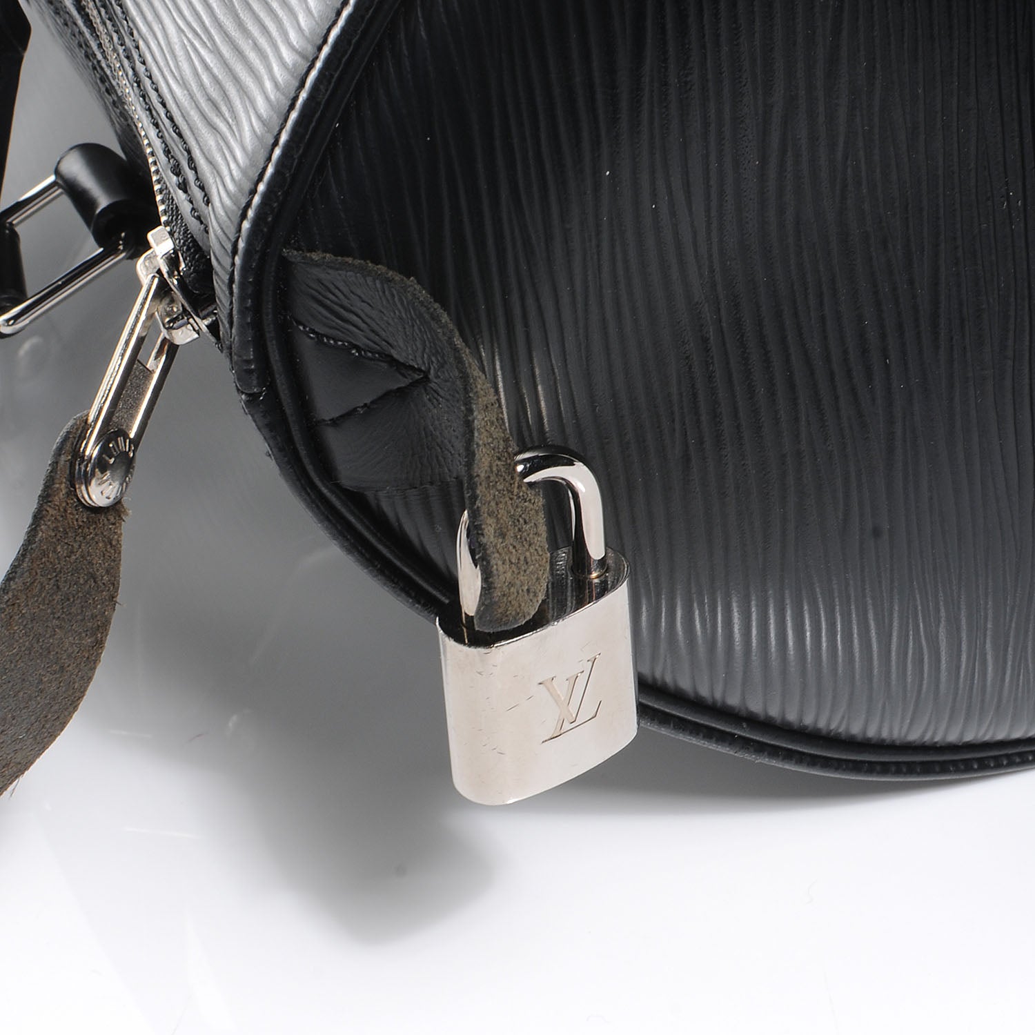 Louis Vuitton Epi Speedy 30 Black 5 of 10