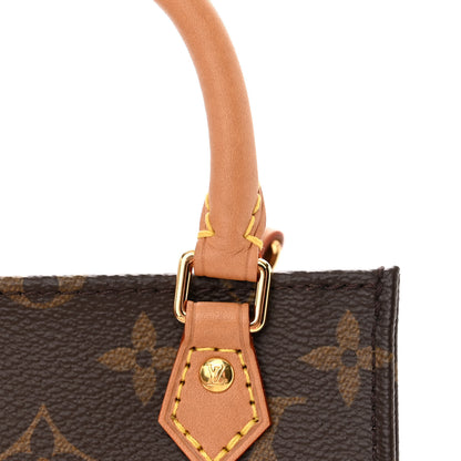 Louis Vuitton Monogram Petit Sac Plat 11 of 14