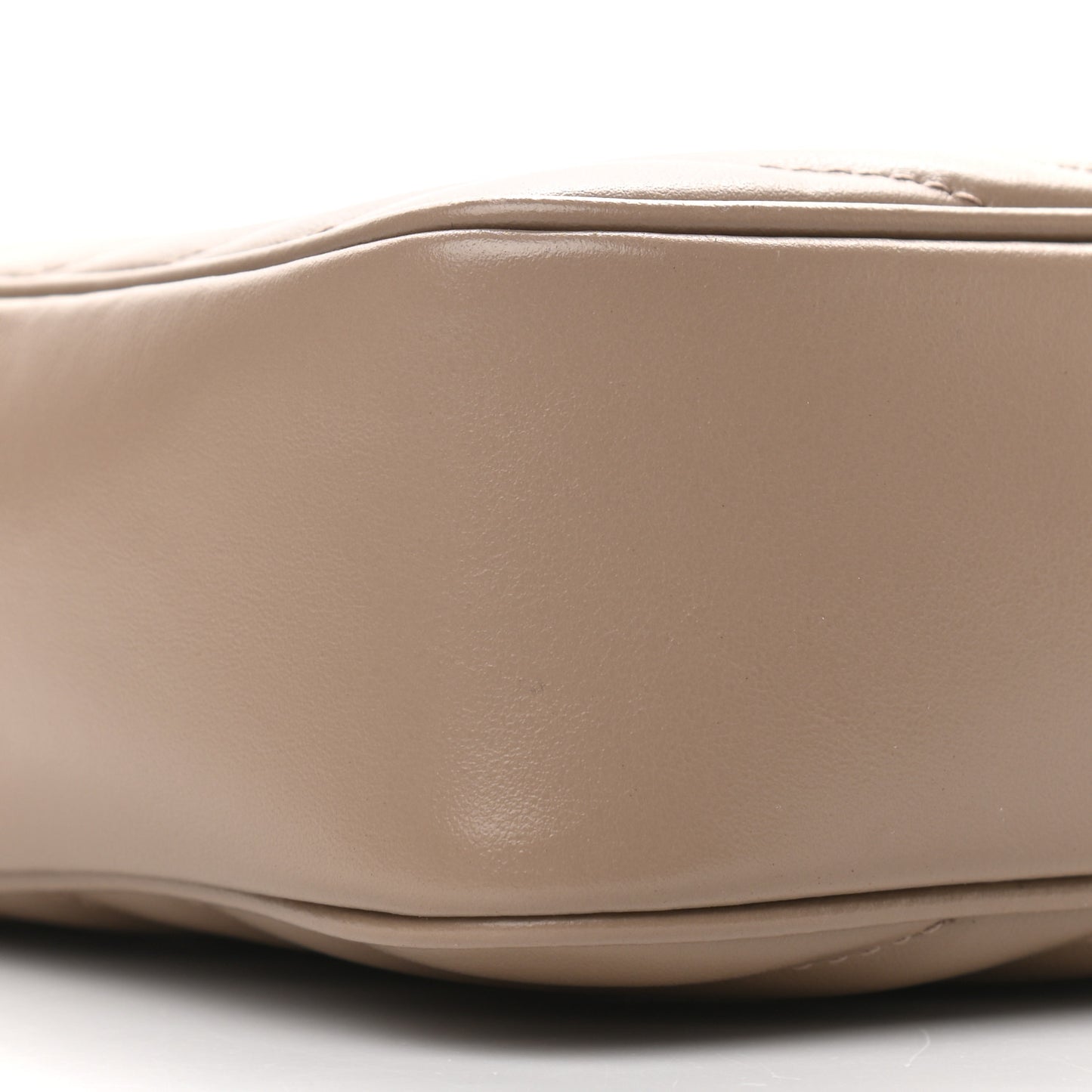 Calfskin Matelasse Monogram Lou Camera Bag Dark Latte