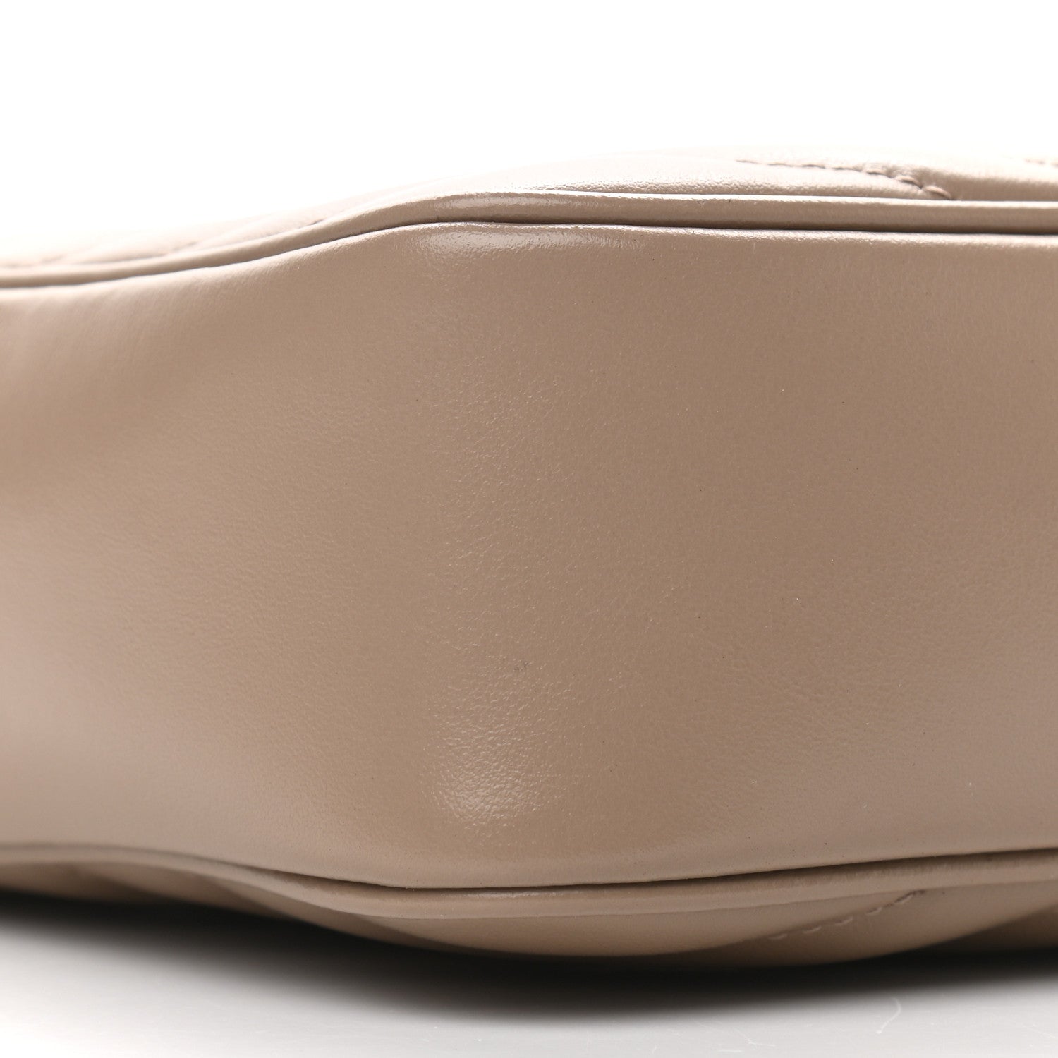 Saint Laurent Calfskin Matelasse Monogram Lou Camera Bag Dark Latte 9 of 11