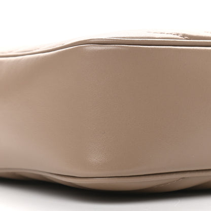 Saint Laurent Calfskin Matelasse Monogram Lou Camera Bag Dark Latte 9 of 11