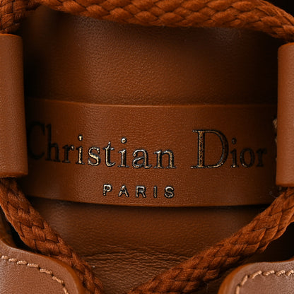 Christian Dior Calfskin Dior Quest 35mm Hiking Boots 38 Golden Saddle 7 of 12