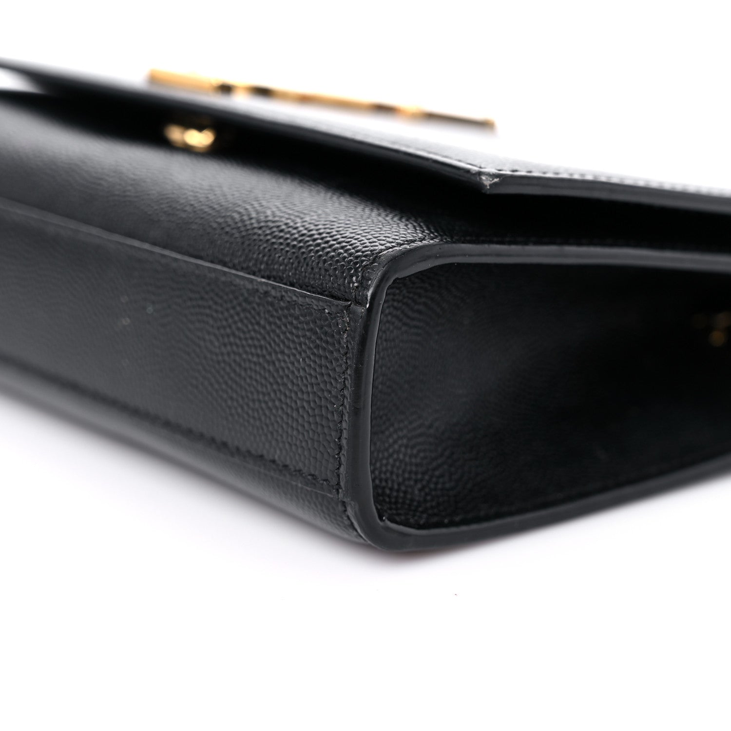 Saint Laurent Grain De Poudre Small Monogram Kate Satchel Black 8 of 12
