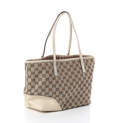 Gucci Monogram Medium New Britt Tote Off White 2 of 7