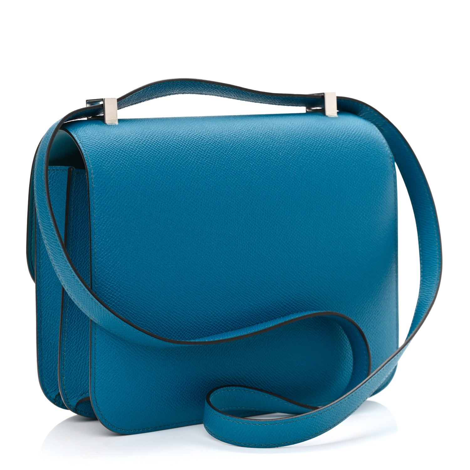 Hermes Epsom Constance 24 Bleu Izmir 3 of 11