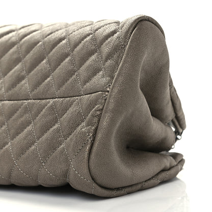 Chanel Metallic Caviar Quilted Medium Just Mademoiselle Beige 10 of 10