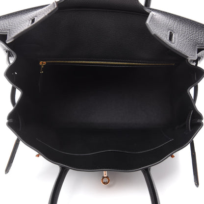 Hermes Togo Birkin 30 Black 5 of 11