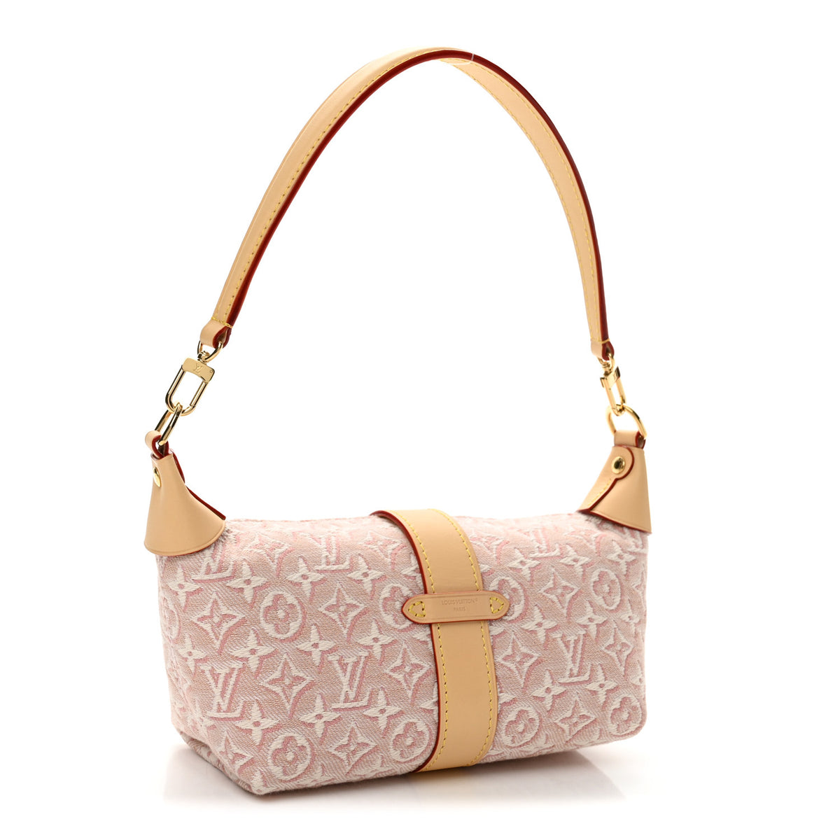Monogram Embleme Mia Pochette Rose Ruban