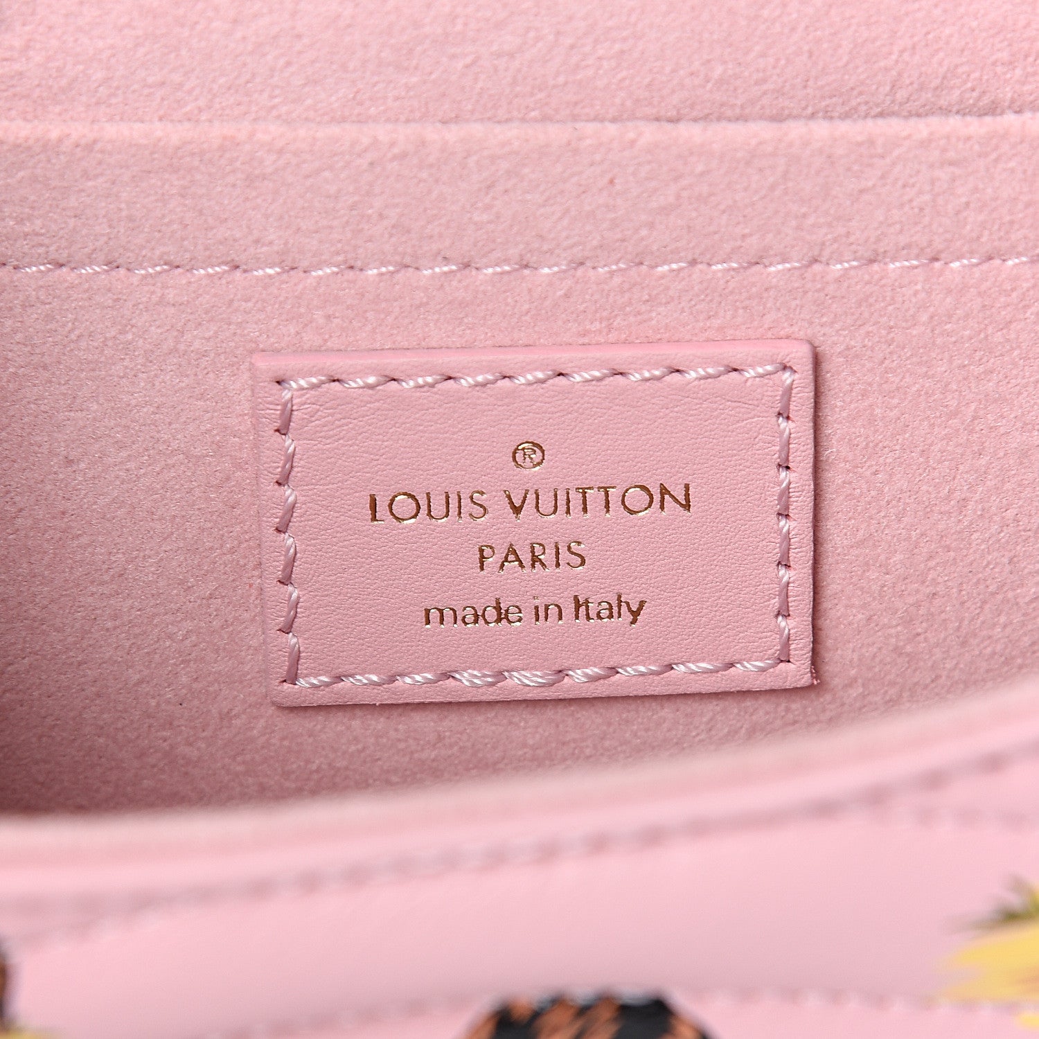 Louis Vuitton Calfskin Leopard Print New Wave Chain PM Light Pink 5 of 9