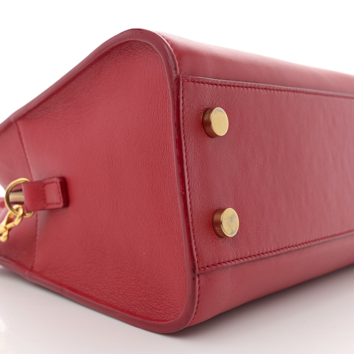 Calfskin Baby Monogram Cabas Red