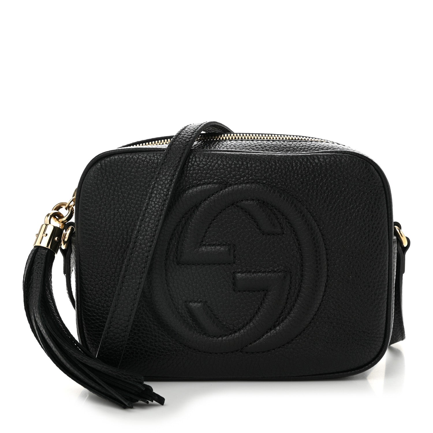 Gucci Pebbled Calfskin Small Soho Disco Bag Black 1 of 11