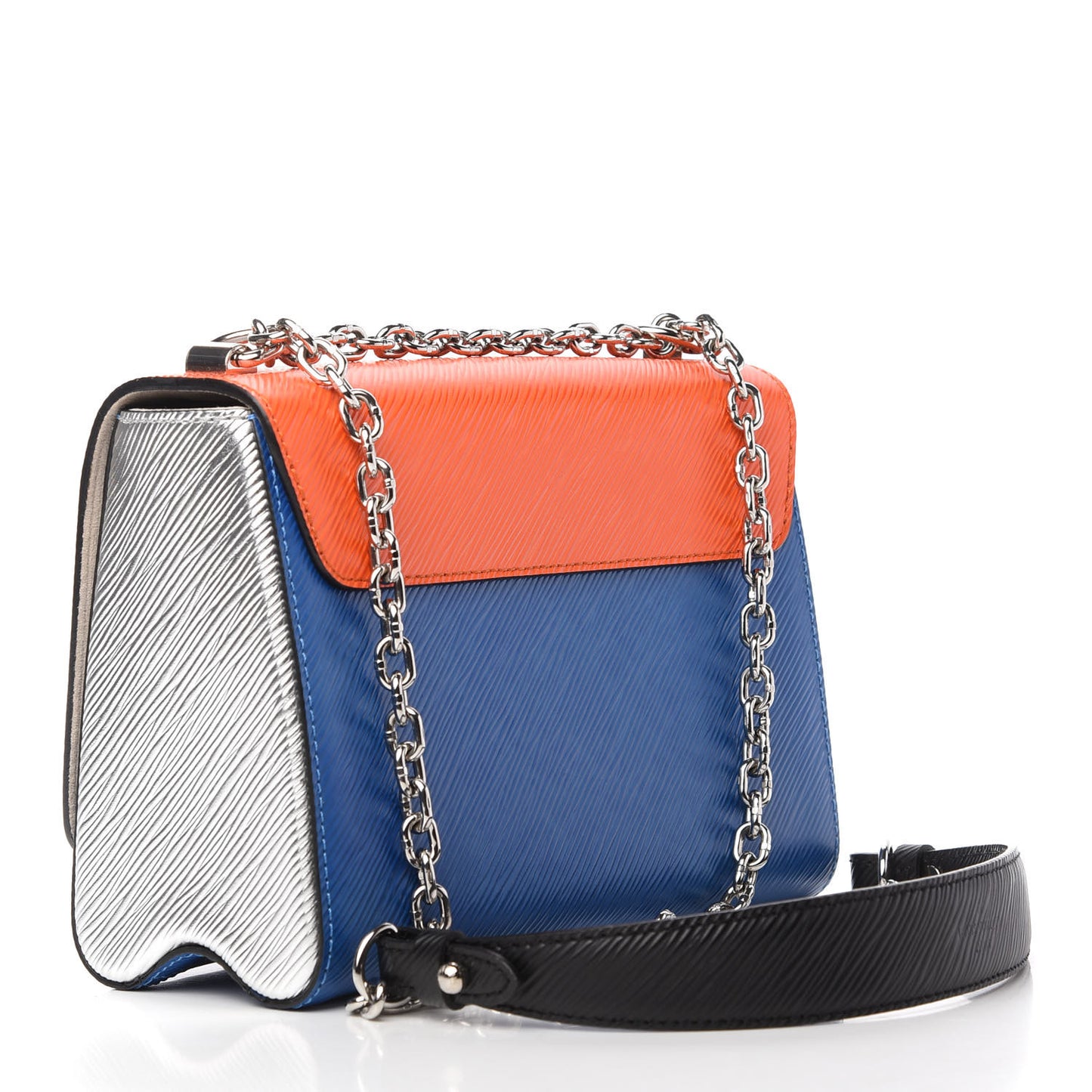 Epi Twist Shoulder Bag MM Marine Orange