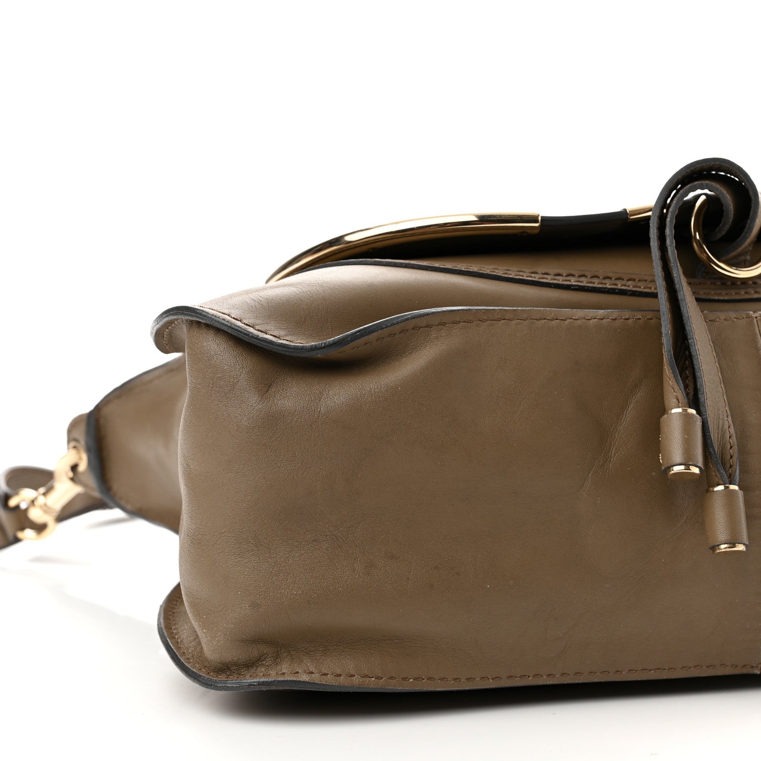 Chloe Calfskin Medium Marcie Satchel Anchor Grey 8 of 20