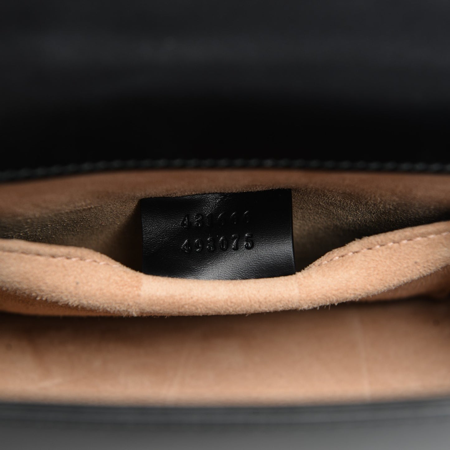 Calfskin Mini Sylvie Chain Shoulder Bag Black