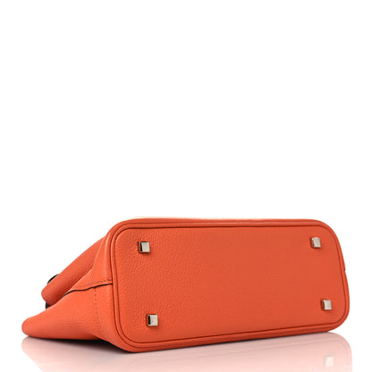 Moynat Taurillon Blush Gabby BB Orange 4 of 8