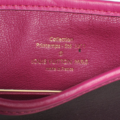 Louis Vuitton Cuir Art Deco Trapeze Prune Cyclamen 6 of 8