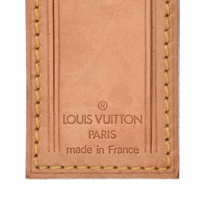 Louis Vuitton Vachetta Luggage Tag 3 of 3