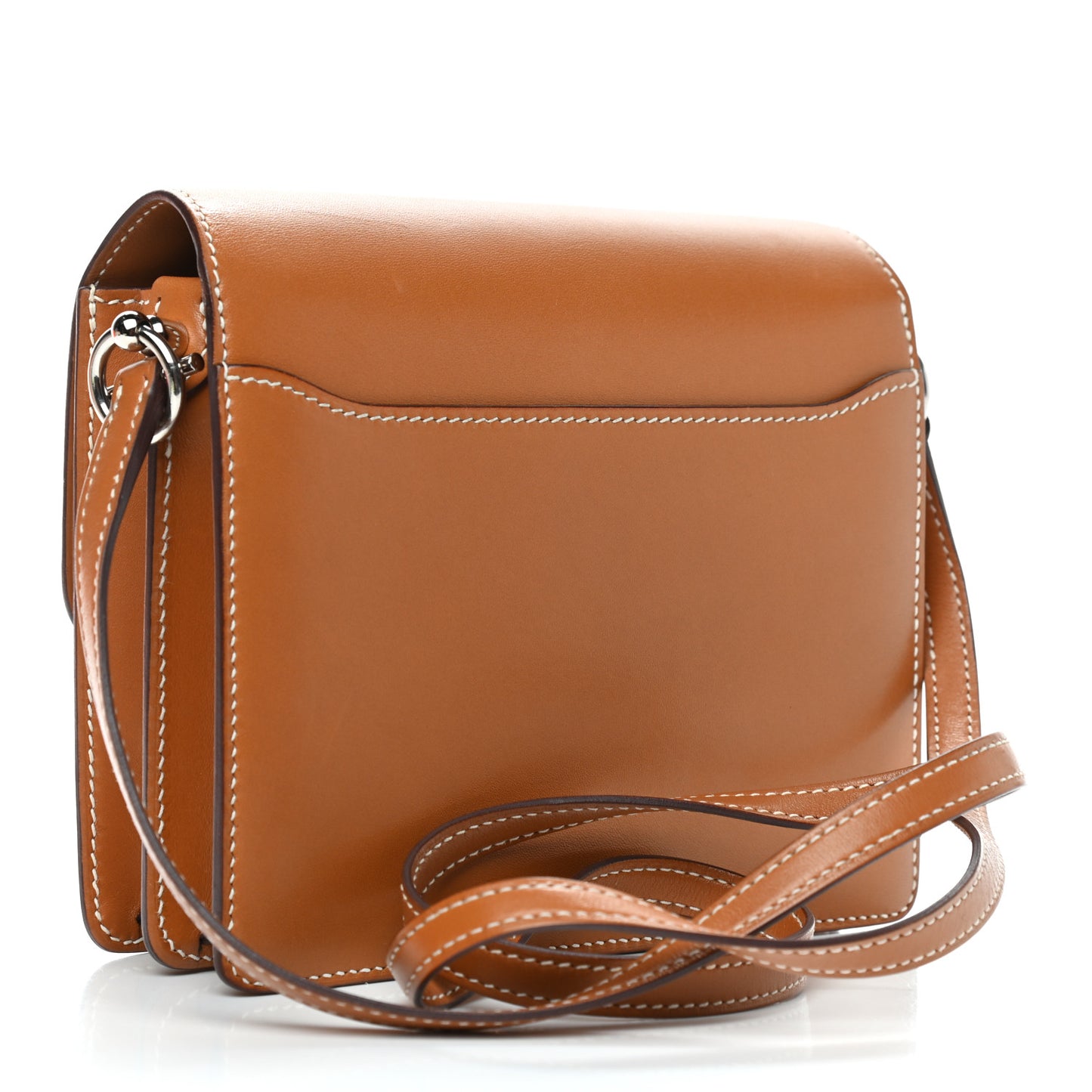 Veau Butler Mini Sac Roulis Natural Sable