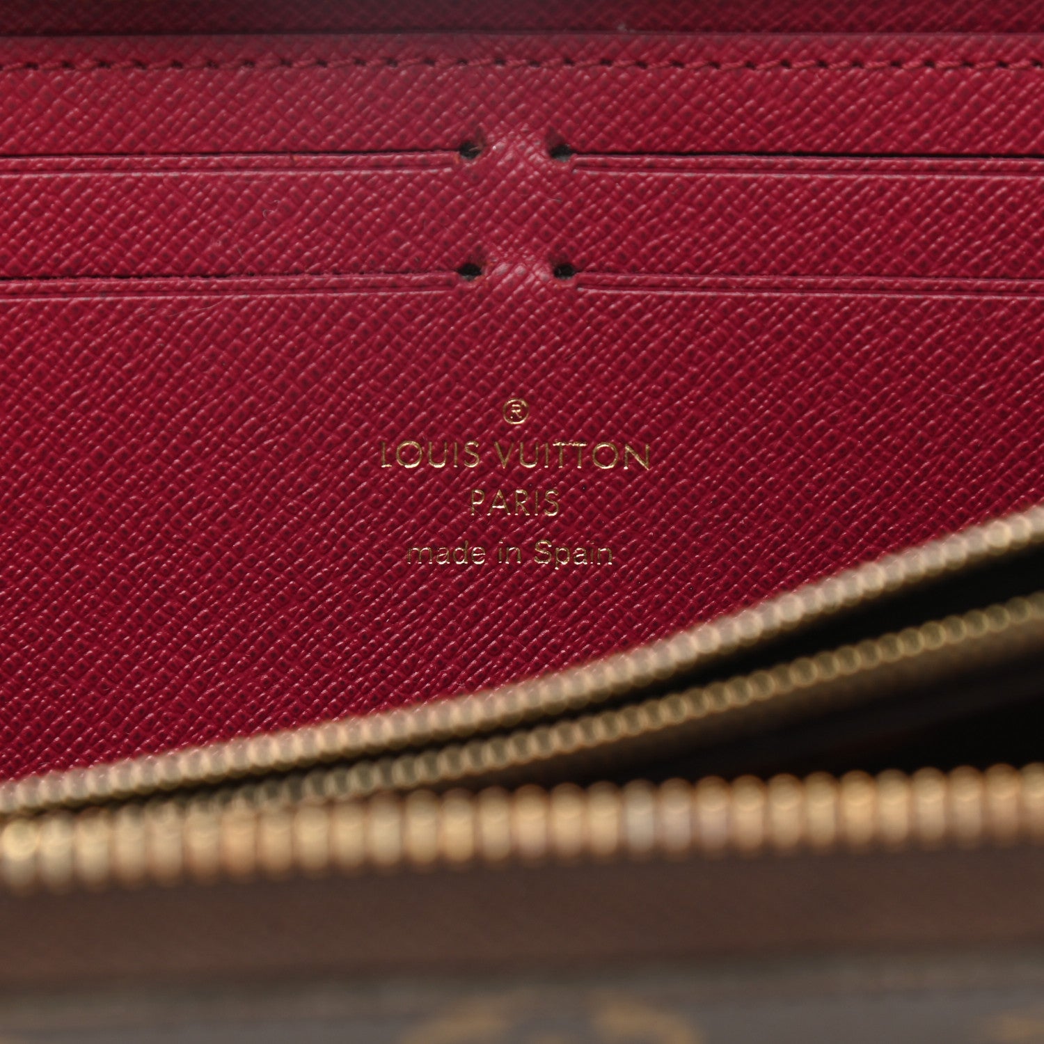 Louis Vuitton Monogram Clemence Wallet Fuchsia 6 of 9