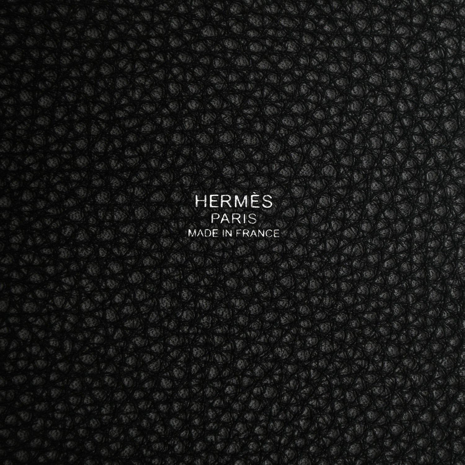 Hermes Taurillon Clemence Monochrome Picotin Lock 22 MM Black 5 of 9