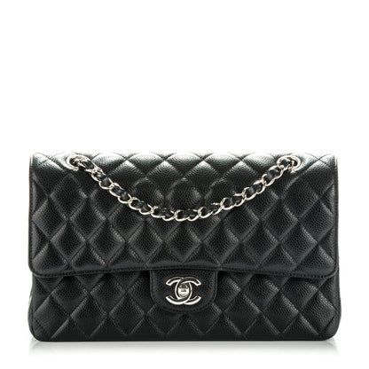 Chanel Caviar Quilted Medium Double Flap Black 1 of 8