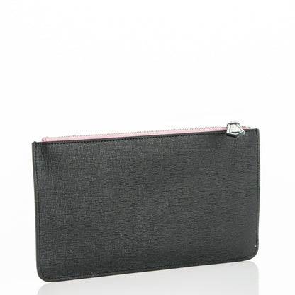 Fendi Vitello Elite Century Hypnoteyes Studded Zip Pouch Bubblegum Multicolor 3 of 7