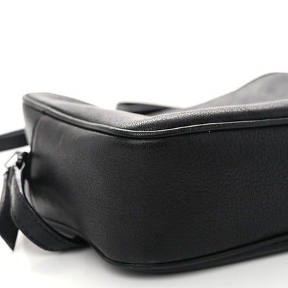 Saint Laurent Lambskin Monogram Small Lou Camera Bag Black 8 of 10