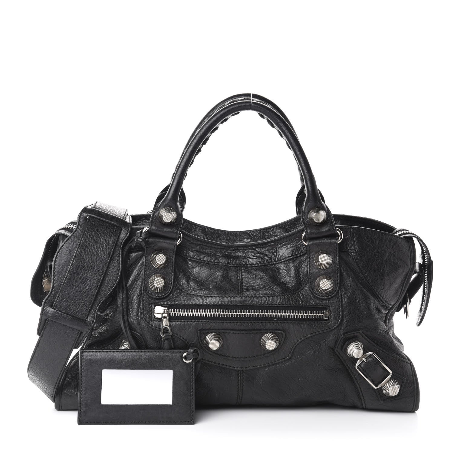 Balenciaga Agneau Giant 21 Silver Hardware Part Time Black 1 of 11