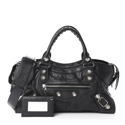 Balenciaga Agneau Giant 21 Silver Hardware Part Time Black 1 of 11