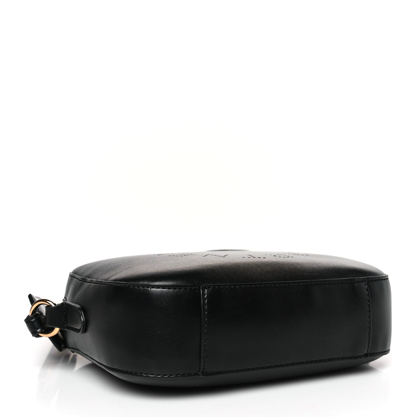 Eco Alter Nappa Perforated Logo Mini Bag Black