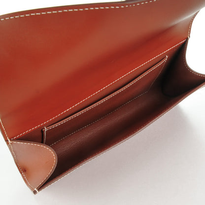 Hermes Tadelakt Medor 23 Clutch Fauve 5 of 7