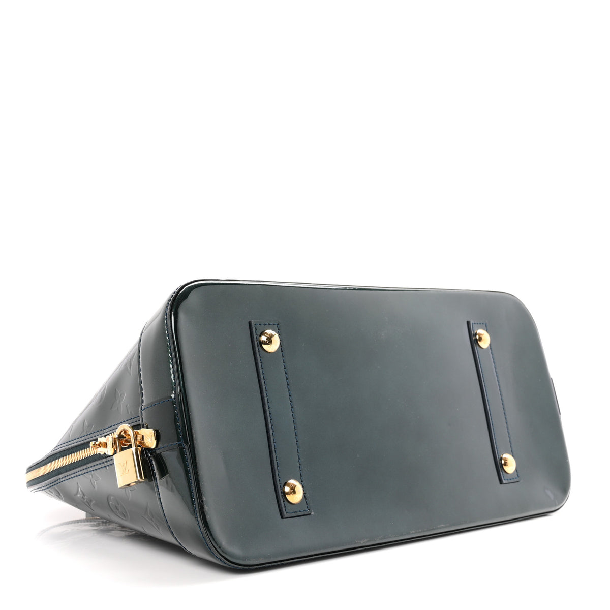 Louis Vuitton Vernis Alma GM Blue Nuit 5 of 16