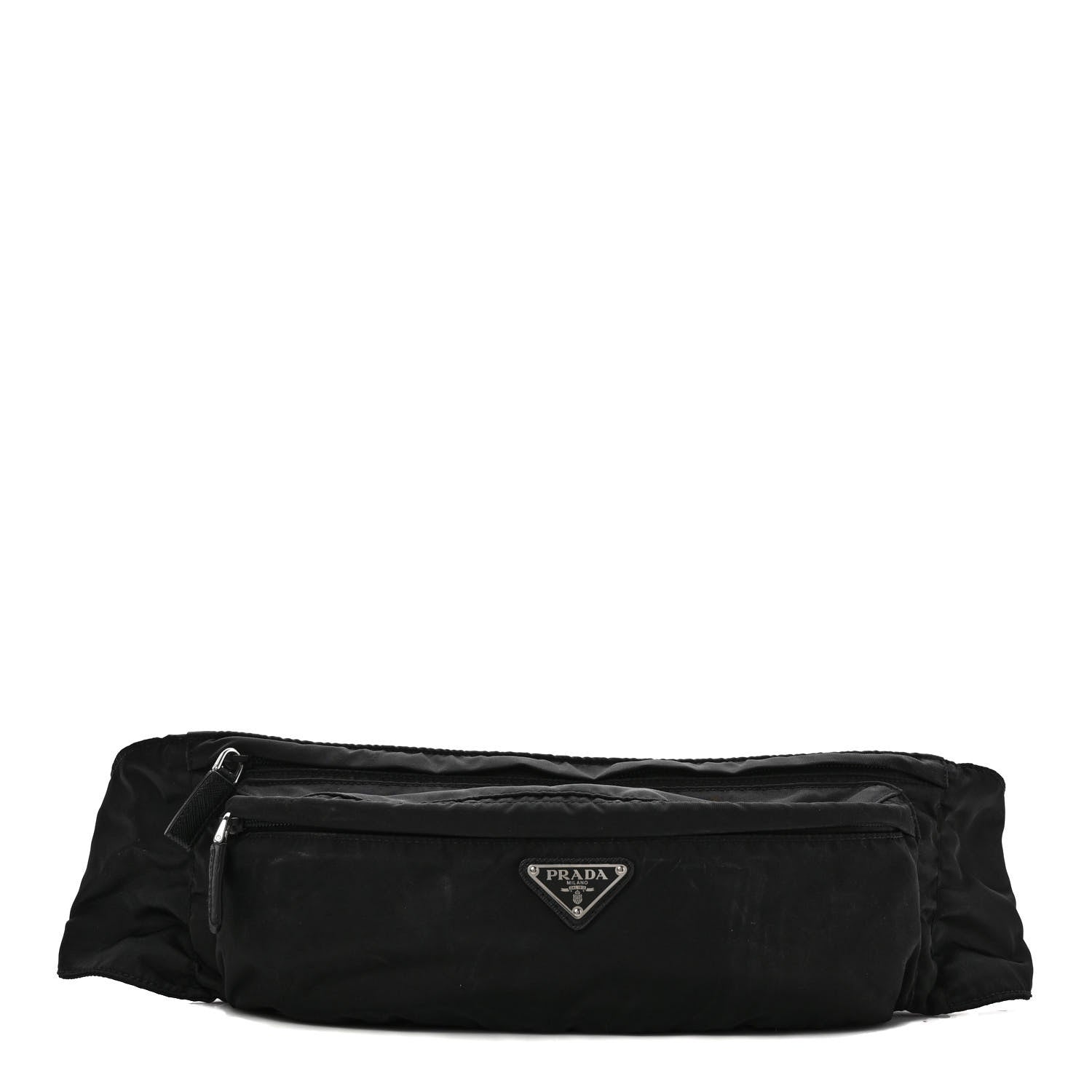 Prada Tessuto Nylon Montagna Belt Bag Black 1 of 11