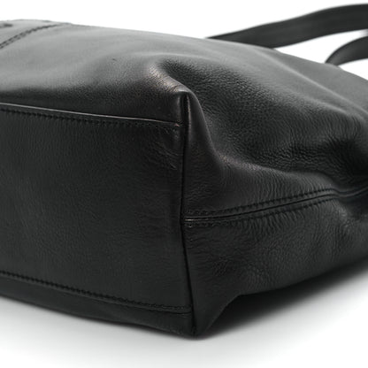 Chanel Lambskin CC Shoulder Bag Black 10 of 12