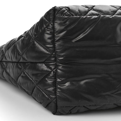 Chanel Nylon Quilted Small Coco Cocoon Tote Black 8 of 9