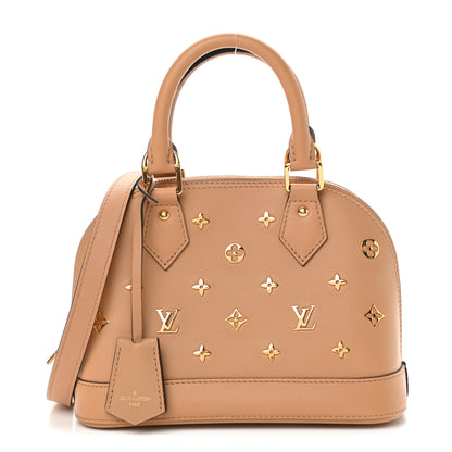 Louis Vuitton Calfskin Metal Monogram Alma BB Camel Brown 1 of 10