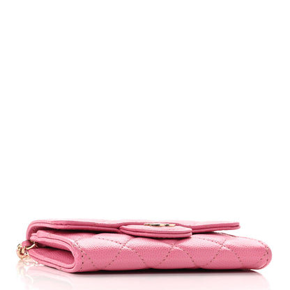 Chanel Caviar Quilted Belt Bag Pink 4 of 11