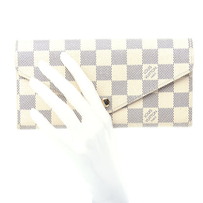 Louis Vuitton Damier Azur Josephine Wallet 2 of 12