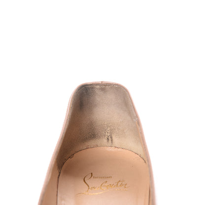 Christian Louboutin Patent Pigalle Follies 120 Pumps 39.5 Poudre 10 of 19