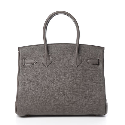 Hermes Togo Birkin 30 Etain 4 of 32