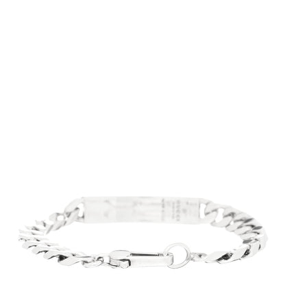 Gucci Sterling Silver GucciGhost Hamlet Skull ID Chain Bracelet 2 of 4