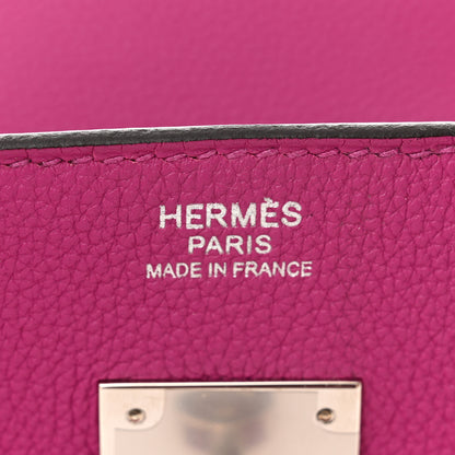 Hermes Togo Birkin 30 Rose Pourpre 6 of 11