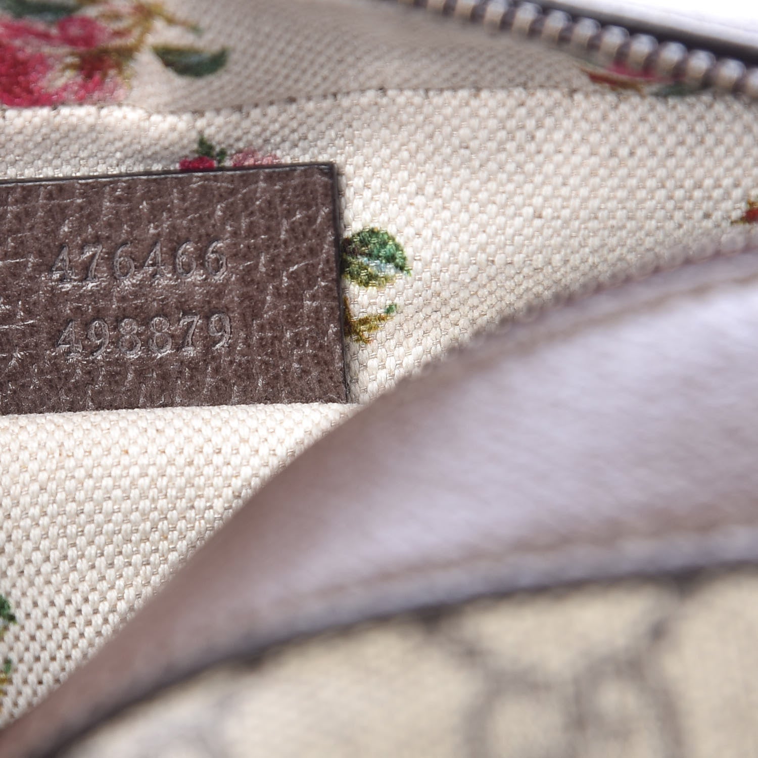 Gucci GG Supreme Monogram Web Neo Vintage Shoulder Bag Beige New Acero Crop 9 of 10