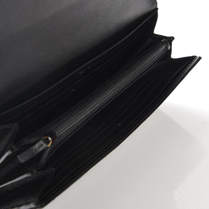 Gucci Calfskin Matelasse GG Marmont Continental Wallet Black 5 of 7