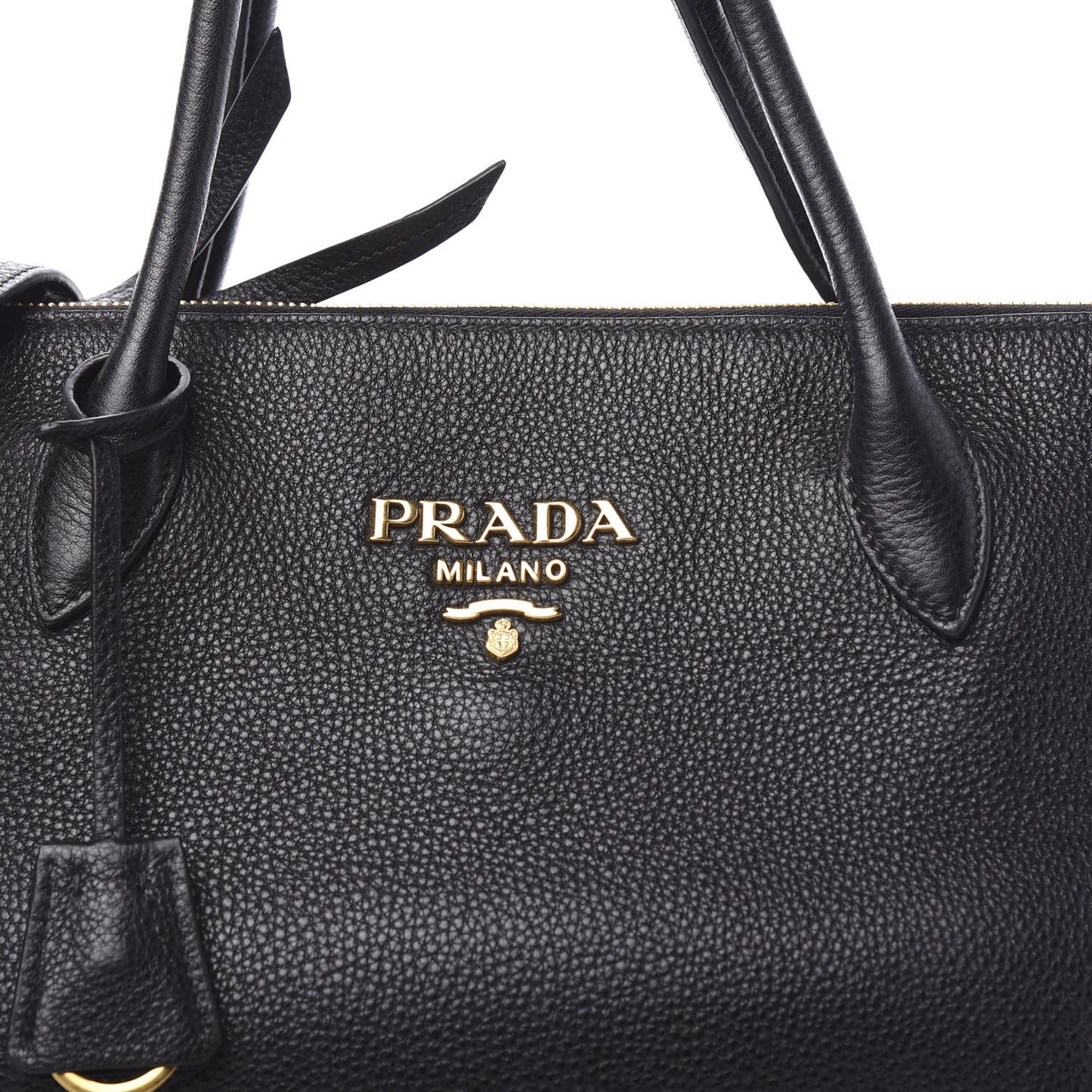 Vitello Daino Tote Black