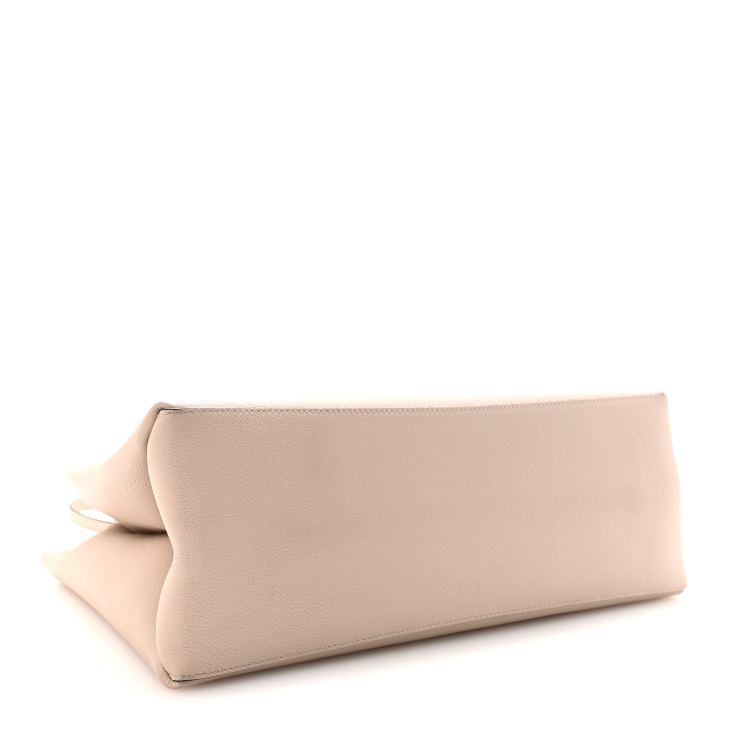 Louis Vuitton Grained Calfskin Lockme Shopper Greige 4 of 10
