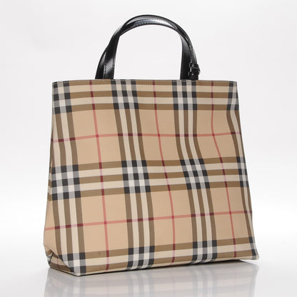 Burberry House Check Medium Tote Black 6 of 12